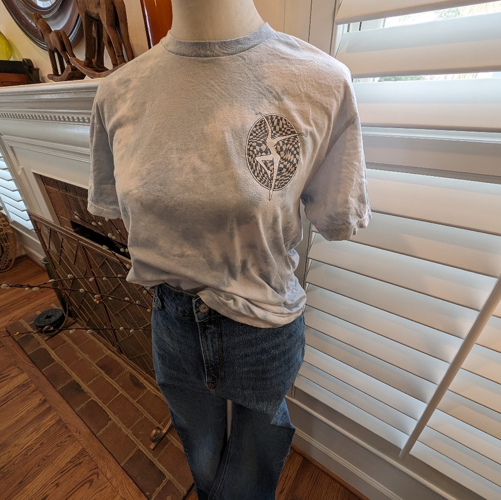 Dave Matthews Warped Fire dancer tie dye